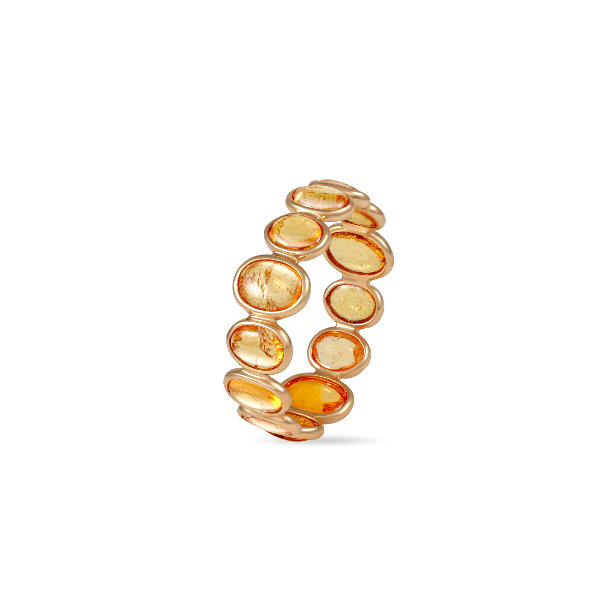 Citrine Eternity Ring