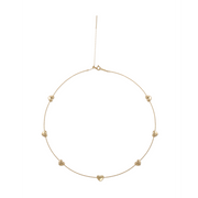 Gold Multi-Heart Choker