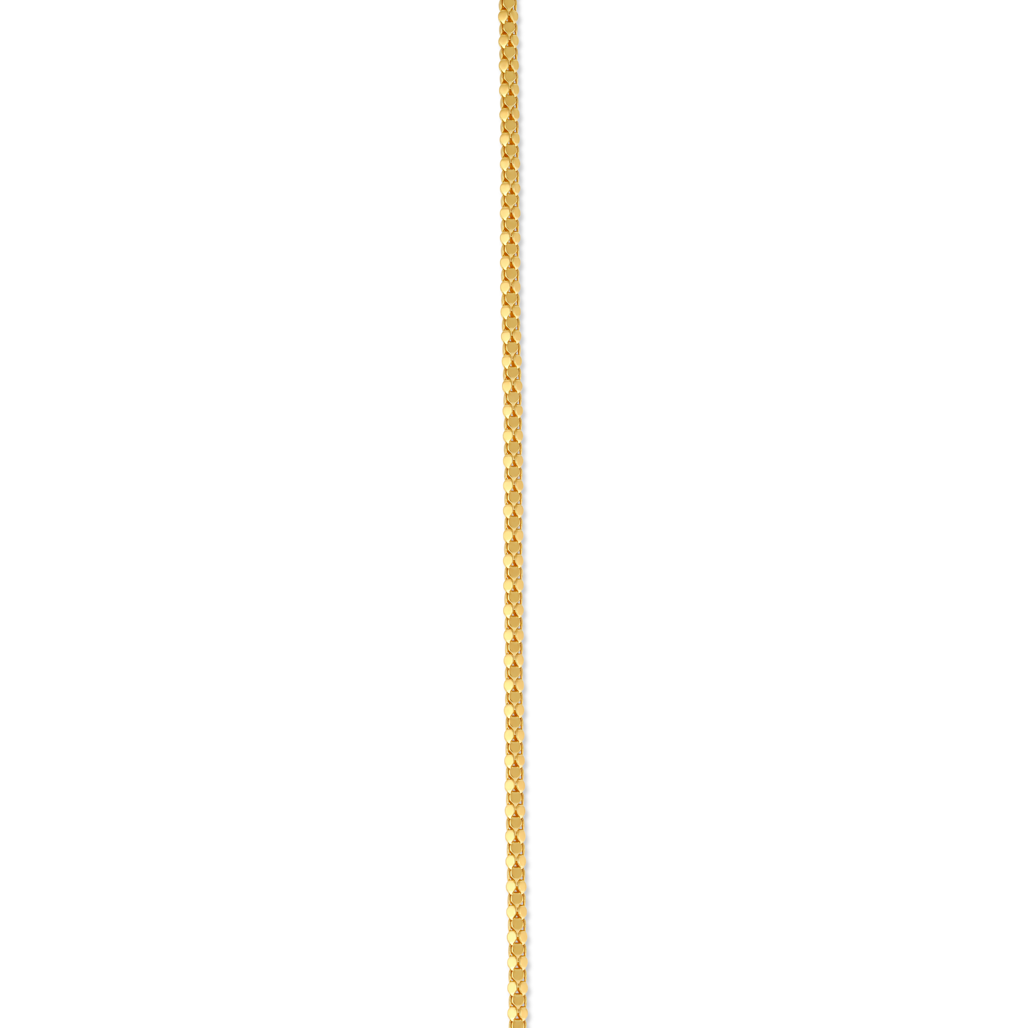 Fine Pear Design Gold Chain