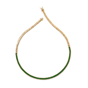 Emerald Tennis Necklace