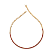 Ruby Tennis Necklace