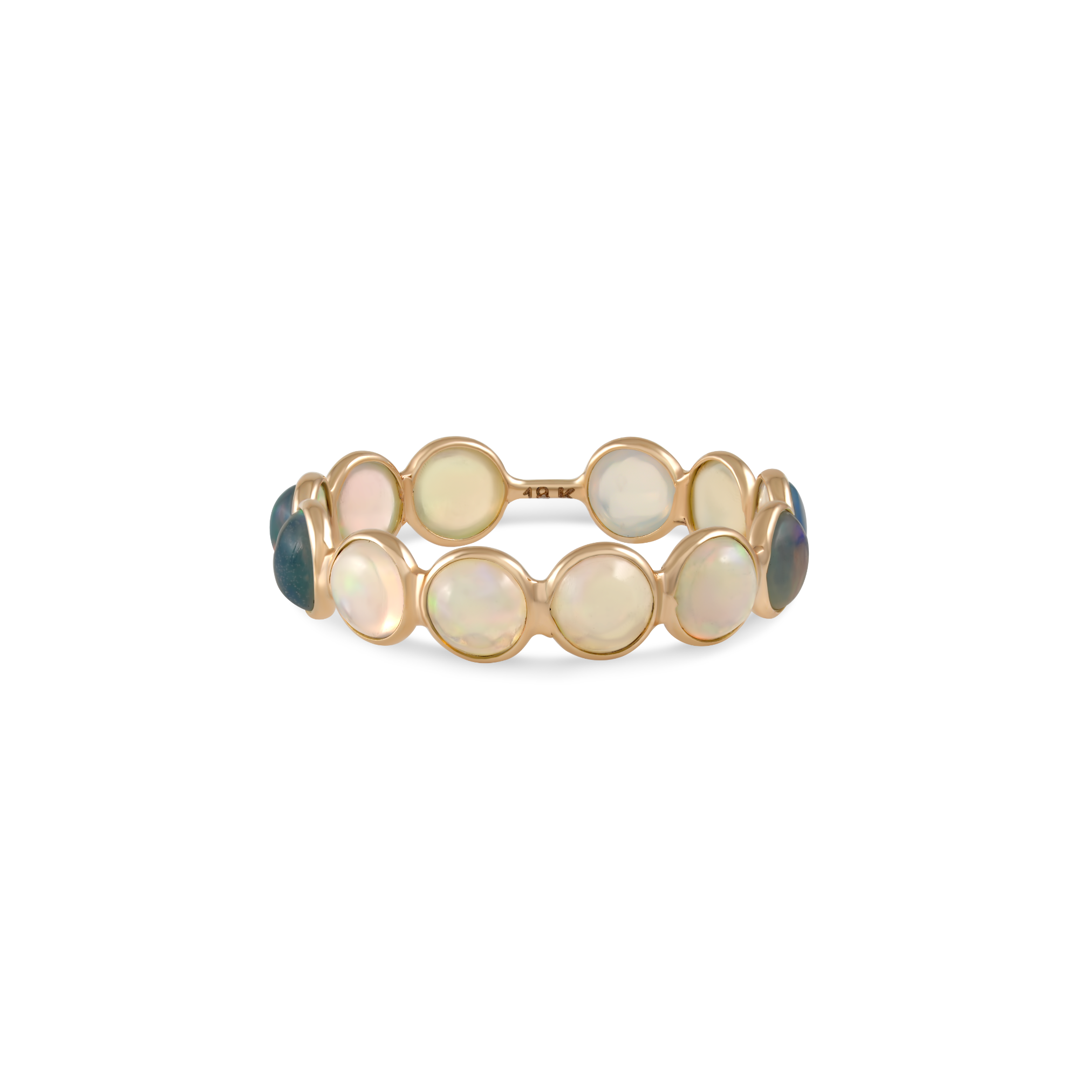 Opal Eternity Ring